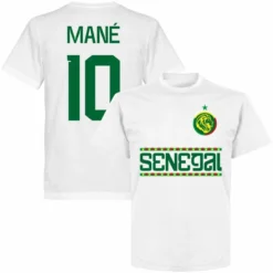 Senegal Team Mané 10 BOYS T-shirt - Weiß