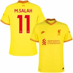 Nike Liverpool Dri-fit ADV 3. M.Salah 11 Trikot 2021-2022 (Premier League Beflockung)