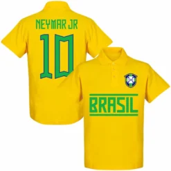 Brasilien Team Neymar Jr 10 Polo - Gelb