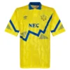 Umbro Everton 1990-1992 Away Trikot. Gebrauchter Zustand (schlecht) - Gr.XL