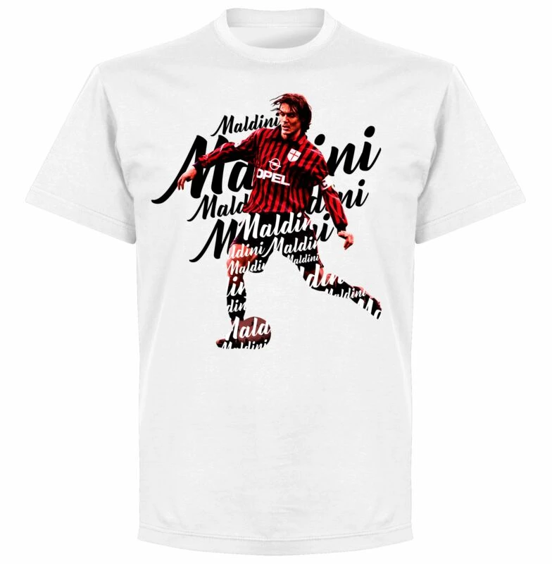 Maldini Script BOYS T-shirt - Weiß 1 Maldini Script BOYS T-shirt - Weiß