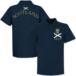 Schottland The Brave Polo Shirt - Navy