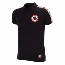 Copa AS Roma Polo Shirt - Schwarz