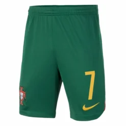 Nike Portugal Home Nr.7 BOYS Shorts 2022-2023 (Offizielle Beflockung)