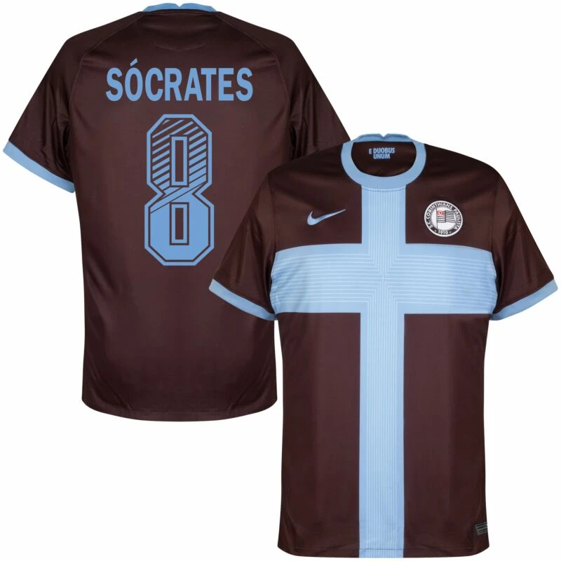 Nike Corinthians 3. Socrates 8 Trikot 2020-2021 (Fan Style Beflockung) 1 Nike Corinthians 3. Socrates 8 Trikot 2020-2021 (Fan Style Beflockung)