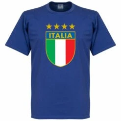 Italia Crest T-shirt - Blau