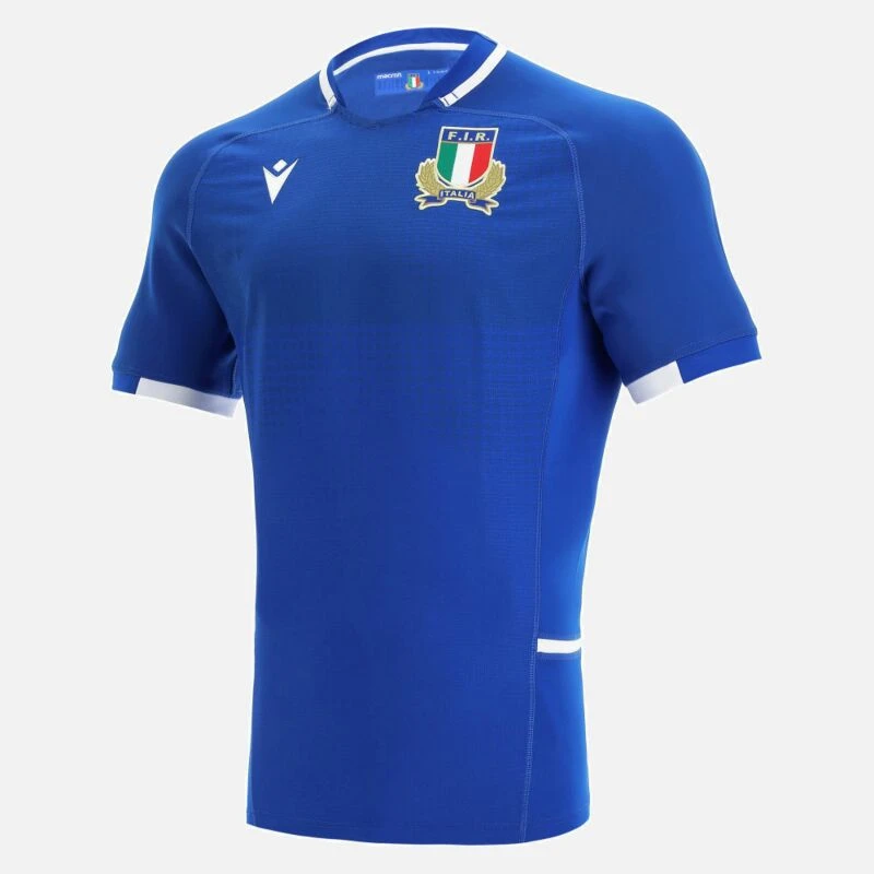 Macron Italien Rugby Home Trikot 2021-2022 1 Macron Italien Rugby Home Trikot 2021-2022