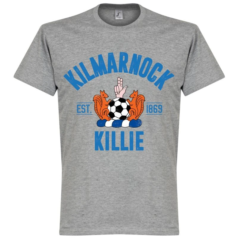 Kilmarnock Established T-Shirt - Grau 1 Kilmarnock Established T-Shirt - Grau