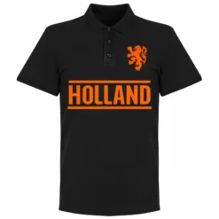 Holland Team Polo Shirt - Schwarz