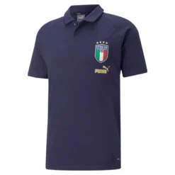 Puma Italien Coach Casuals Polo - Marine 2022-2023