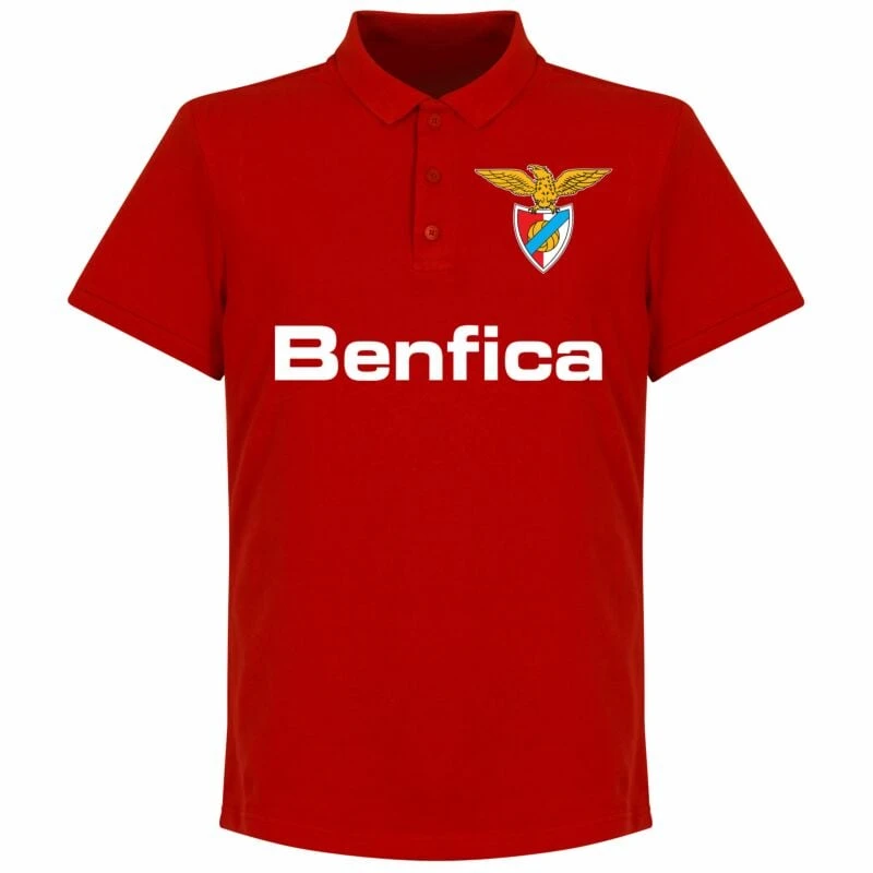 Benfica Rui Costa Team Polo Shirt - Rot 3 Benfica Rui Costa Team Polo Shirt - Rot – Bild 3