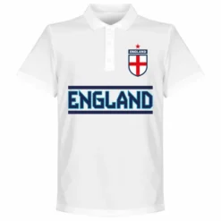 England Team Polo Shirt - Weiß