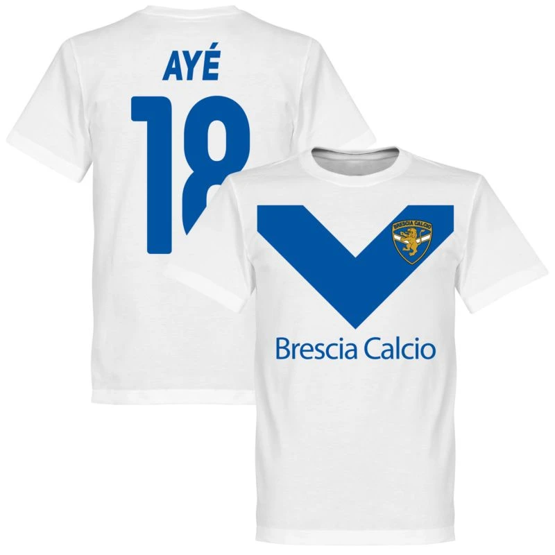 Brescia Aye 18 Team T-Shirt - Weiß 1 Brescia Aye 18 Team T-Shirt - Weiß