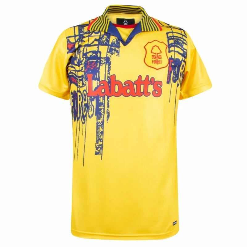 Copa Nottingham Forest Away Pearce 3 Retro Trikot 1995-1997 (Retro Flex Beflockung) 3 Copa Nottingham Forest Away Pearce 3 Retro Trikot 1995-1997 (Retro Flex Beflockung) – Bild 3
