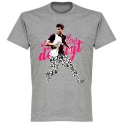 De Ligt Script T-Shirt BOYS - Grau