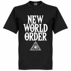 New World Order T-Shirt - Schwarz