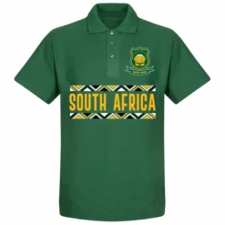Südafrika Rugby Team Polo Shirt - Dunkelgrün