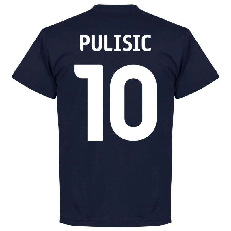 USA Pulisic 10 Team T-Shirt - Navy 2 USA Pulisic 10 Team T-Shirt - Navy – Bild 2
