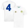 Score Draw Admiral Leeds United Retro Home Nr.4 Trikot 1973-1974