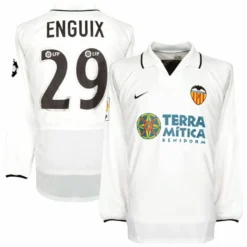 Nike CF Valencia 2002-2003 Home Egguix No 29 Trikot. Neuzustand Spielerversion - Gr.L