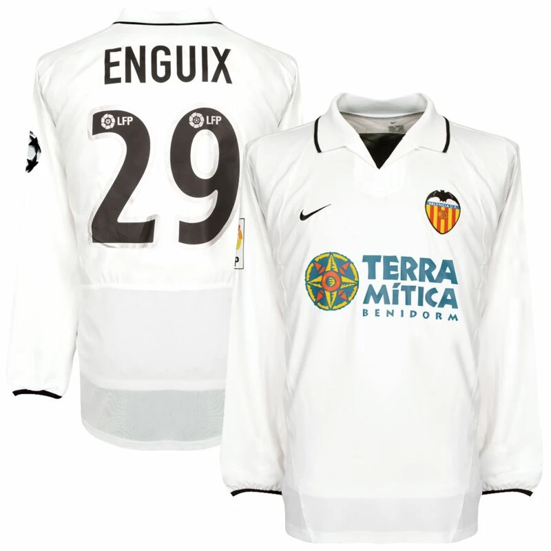Nike CF Valencia 2002-2003 Home Egguix No 29 Trikot. Neuzustand Spielerversion - Gr.L 1 Nike CF Valencia 2002-2003 Home Egguix No 29 Trikot. Neuzustand Spielerversion - Gr.L
