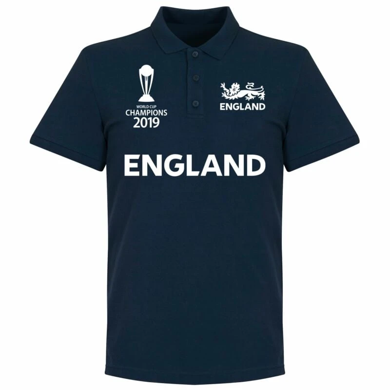 England Cricket World Cup Winners Road To Victory Polo Shirt - Navy 2 England Cricket World Cup Winners Road To Victory Polo Shirt - Navy – Bild 2
