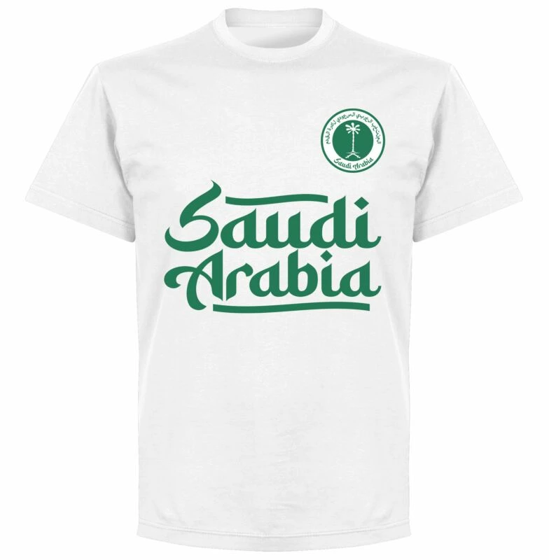 Saudi-Arabien Team Salem 18 T-shirt - Weiß 3 Saudi-Arabien Team Salem 18 T-shirt - Weiß – Bild 3