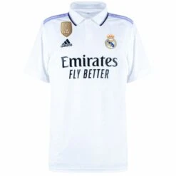 Adidas Real Madrid Home Trikot Inkl. FIFA Club World Champions Logo 2022-2023