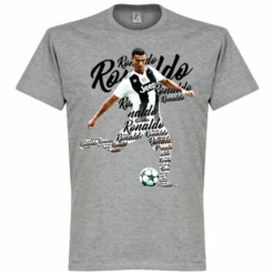 Ronaldo Script T-shirt - Grau