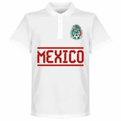 Mexiko Team Polo Shirt - Weiß