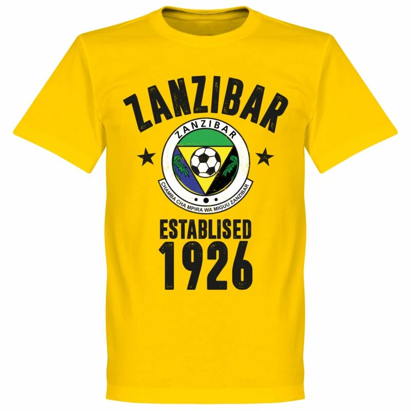 Sansibar Established T-Shirt - Gelb 1 Sansibar Established T-Shirt - Gelb