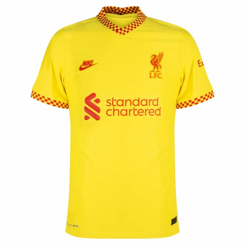 Nike Liverpool Dri-fit ADV 3. M.Salah 11 Trikot 2021-2022 (Premier League Beflockung) 3 Nike Liverpool Dri-fit ADV 3. M.Salah 11 Trikot 2021-2022 (Premier League Beflockung) – Bild 3
