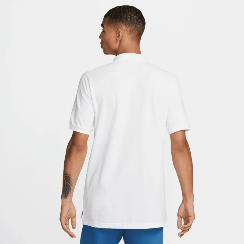 Nike Frankreich NSW Crest Pique Polo - Weiß 2022-2023 2 Nike Frankreich NSW Crest Pique Polo - Weiß 2022-2023 – Bild 2