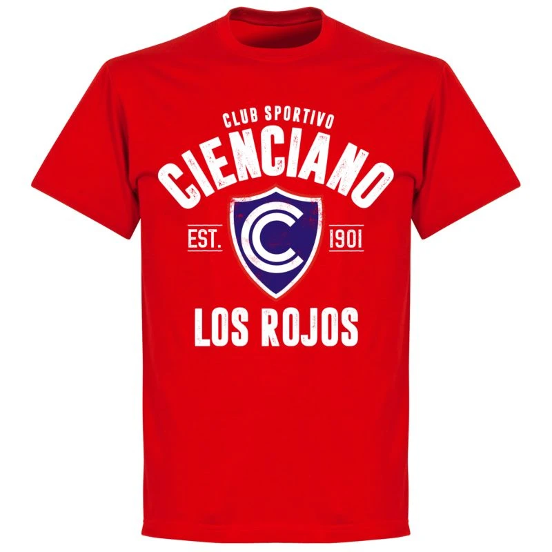 Cienciano Established T-Shirt - Rot 1 Cienciano Established T-Shirt - Rot