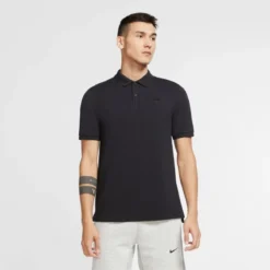 Nike Liverpool NSW Pique Polo - Schwarz 2020-2021