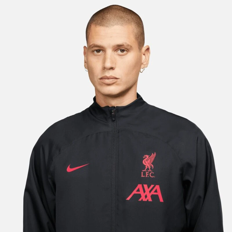 Nike Liverpool Dri-Fit Strike Woven Trainingsanzug - Schwarz 2022-2023 3 Nike Liverpool Dri-Fit Strike Woven Trainingsanzug - Schwarz 2022-2023 – Bild 3