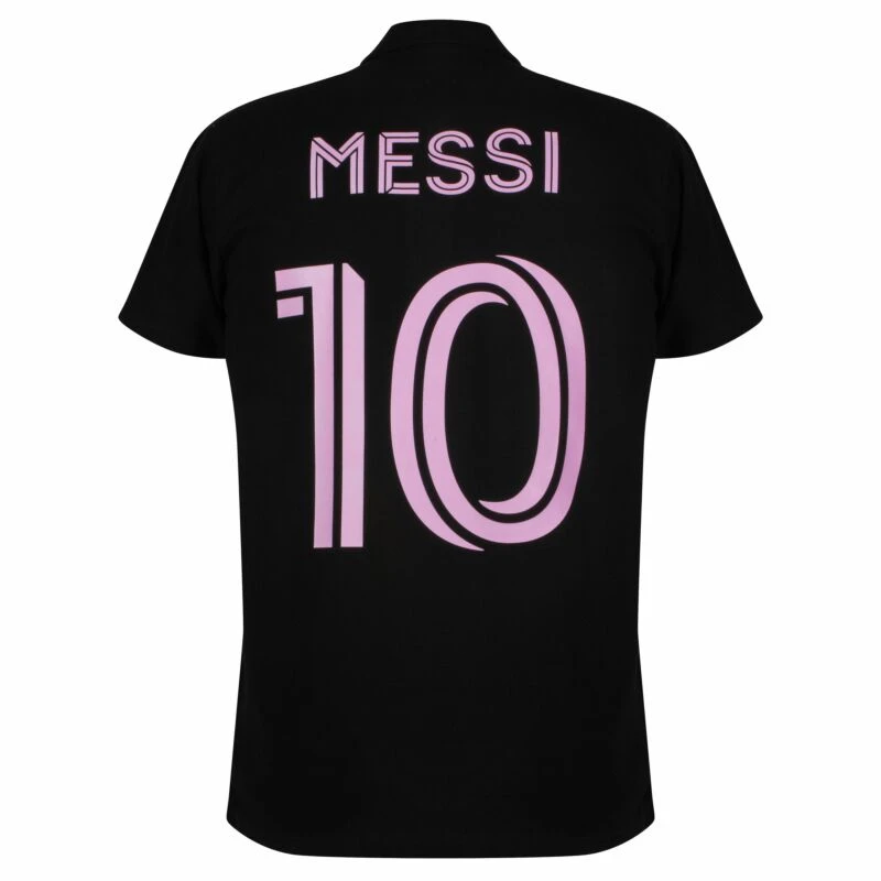 Miami Team Messi 10 Polo - Schwarz 2 Miami Team Messi 10 Polo - Schwarz – Bild 2