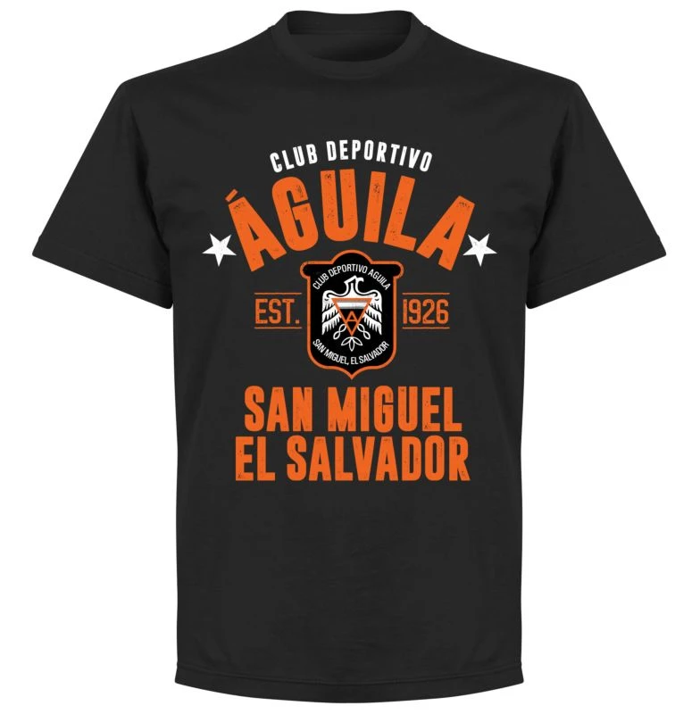 Club Deportivo Aguila Established T-shirt - Schwarz 1 Club Deportivo Aguila Established T-shirt - Schwarz