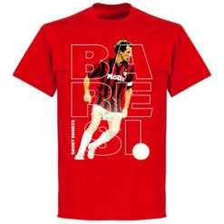 Baresi Short Shorts T-shirt - Rot