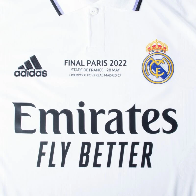 Adidas Real Madrid Home Trikot Inkl. UCL Final Transfer 2022-2023 3 Adidas Real Madrid Home Trikot Inkl. UCL Final Transfer 2022-2023 – Bild 3