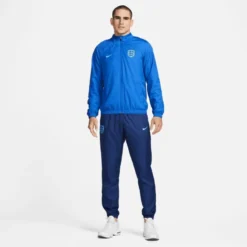 Nike England Dri-Fit Strike Woven Trainingsanzug - Blau/marin 2022-2023