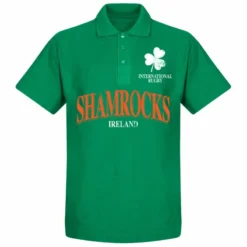 Irland Rugby Polo Shirt - Grün