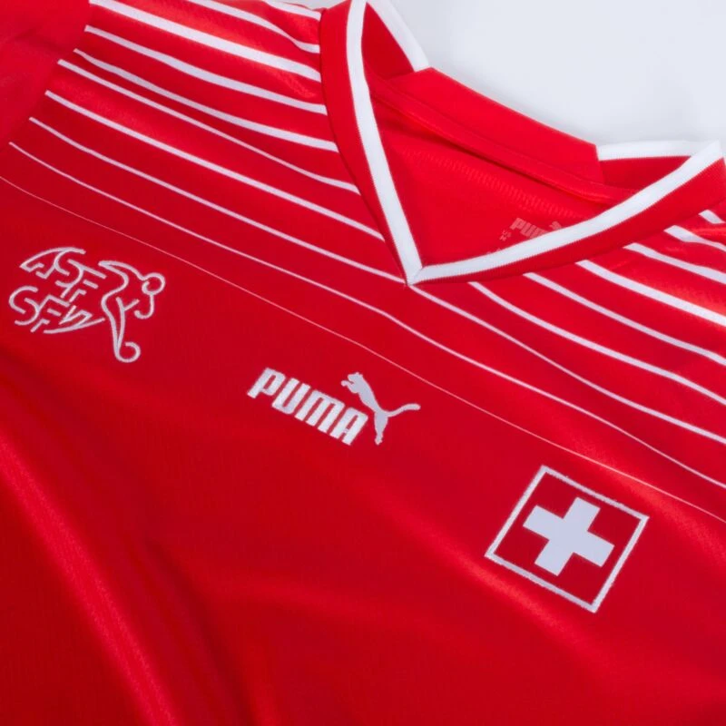 Puma Schweiz Home Trikot 2022-2023 3 Puma Schweiz Home Trikot 2022-2023 – Bild 3