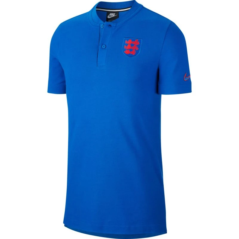 Nike England Grand Slam Polo - Blau 2020-2021 1 Nike England Grand Slam Polo - Blau 2020-2021