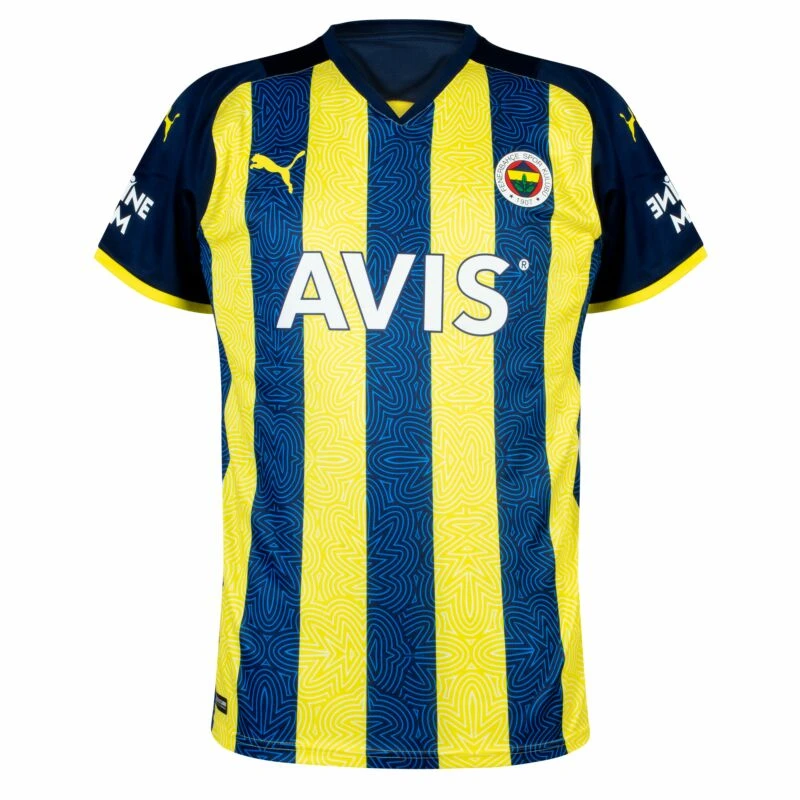 Puma Fenerbahce Home Trikot 2021-2022 1 Puma Fenerbahce Home Trikot 2021-2022