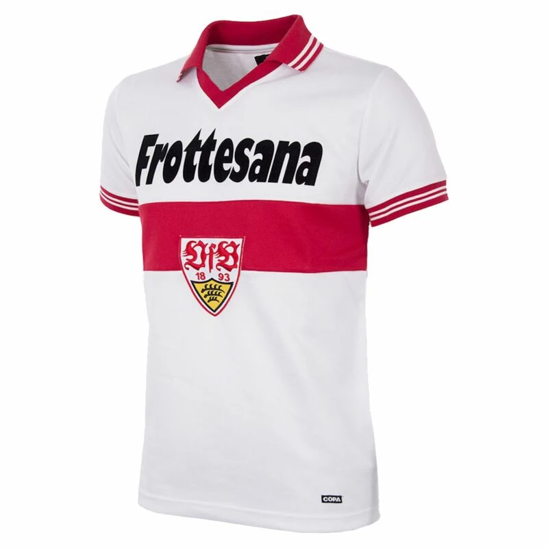 Copa VFB Stuttgart Home No. 7 Retro Trikot 1977-1978 (Retro Filz-Spielerbeflockung) 3 Copa VFB Stuttgart Home No. 7 Retro Trikot 1977-1978 (Retro Filz-Spielerbeflockung) – Bild 3