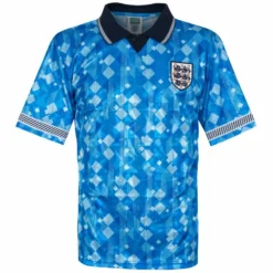 Score Draw England 3. Retro Trikot WM 1990