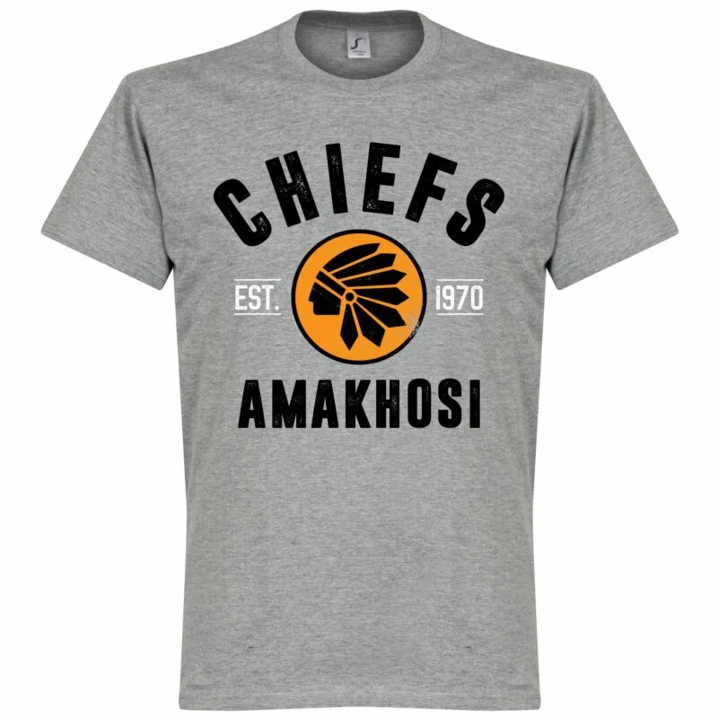Kaizer Chiefs Established T-Shirt - Grau 1 Kaizer Chiefs Established T-Shirt - Grau