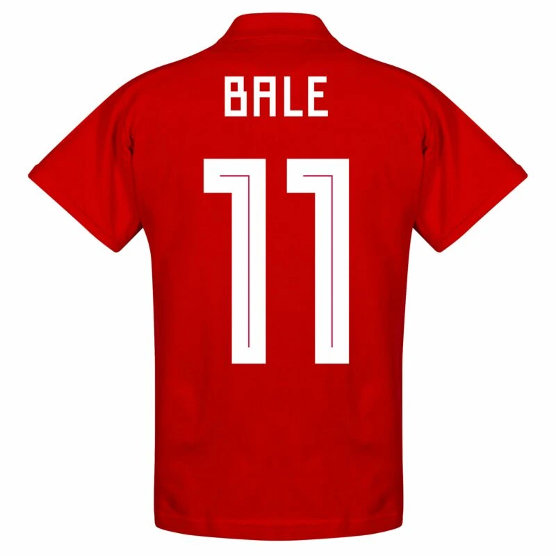 Wales, Golf, Madrid, In That Order Bale 11 Polo Shirt - Rot 2 Wales, Golf, Madrid, In That Order Bale 11 Polo Shirt - Rot – Bild 2