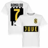 Juve Ronaldo 7 Team BOYS T-shirt - Weiß